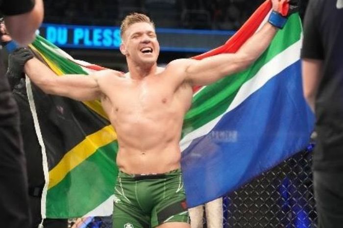 Dricus Du Plessis rela menunggu demi wujudkan UFC Afrika Selatan