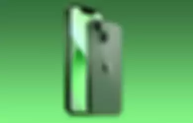 Render iPhone 13 hijau