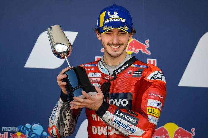 Francesco Bagnaia meraih podium kedua di MotoGP Spanyol 2021/