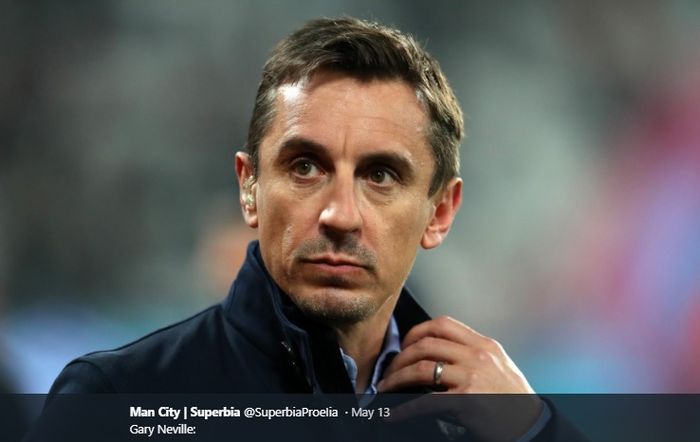 Mantan kapten sekaligus legenda Manchester United, Gary Neville.