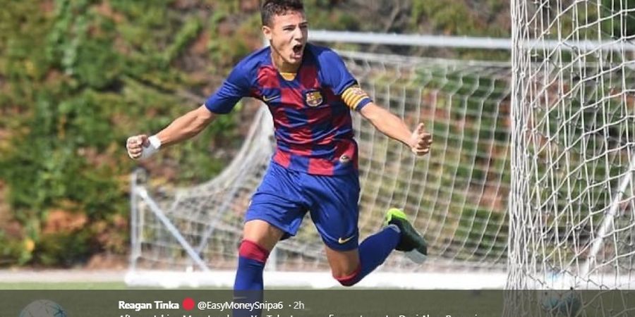 Wonderkid Barcelona Pamit lewat Instagram, Siap Gabung Man United?