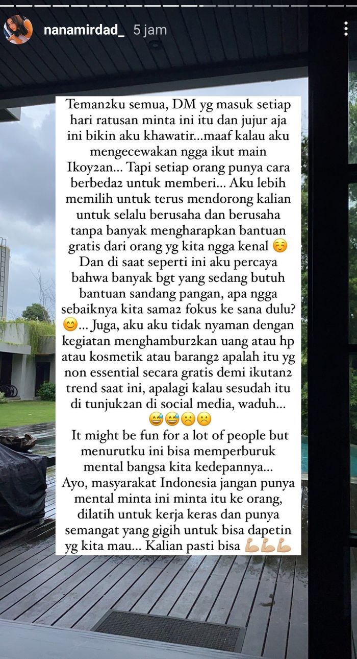 Postingan <a href='https://tribunmedan.cfd/tag/nana-mirdad' title='Nana&nbsp;Mirdad'>Nana&nbsp;Mirdad</a>