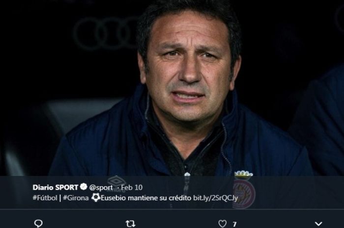 Pelatih Girona, Eusebio Sacristan