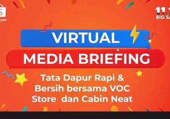 Sulap Dapur Jadi Rapi, VOC Store Beri Promo Belanja di Shopee 11.11 Big Sale