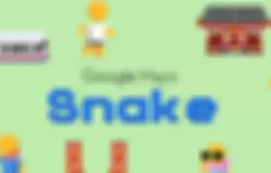 Game 'Snake' di Google Maps untuk rayakan April Mop