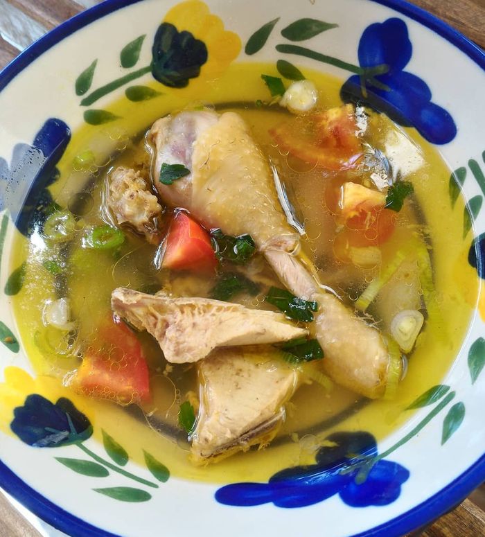 sop ayam kampung
