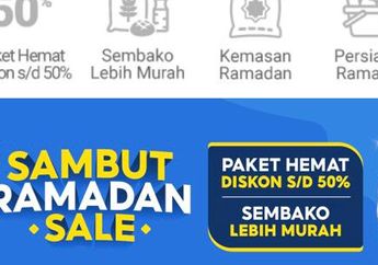 Promo Shopee Sambut Ramadan Sale, Belanja Sembako Lebih Murah, Ada Diskon 50 Persen!