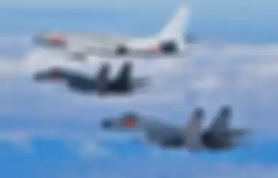 (Ilustrasi) Jet Tempur Uzur Milik China Terbang di Wilayah Taiwan, Tiongkok Disebut-sebut Jajal Kekuatan Pertahanan Udara Taipei, Serangan Militer Diduga Makin Dekat?