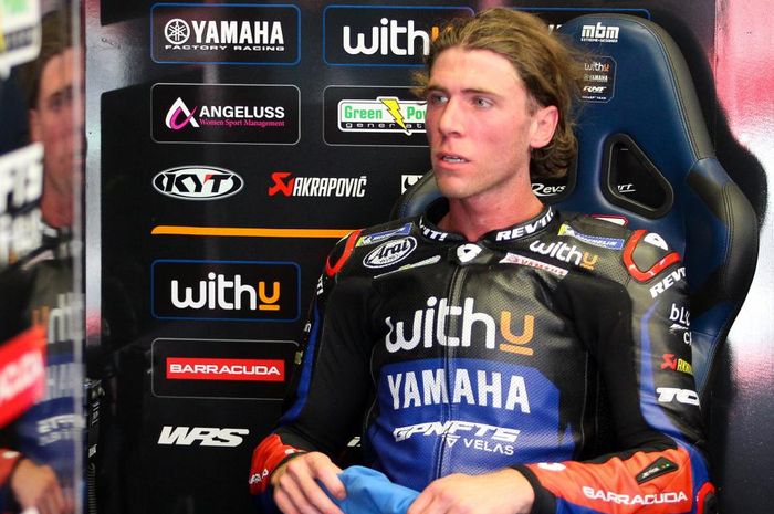 Darryn Binder, gagal ambil poin di MotoGP San Marino 2022.