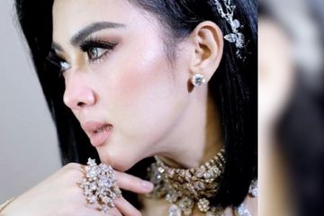 Pengantin Baru Syahrini Selalu Terlihat Sempurna Dengan Riasan Wajah, Wajarkah Dipakai Setiap Hari?