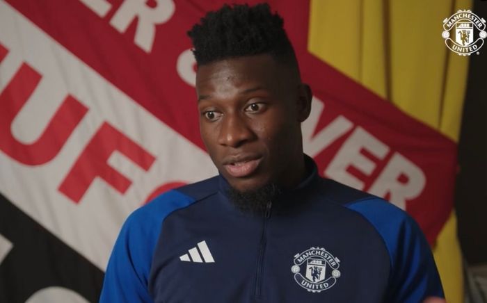Kiper baru Man United, Andre Onana.