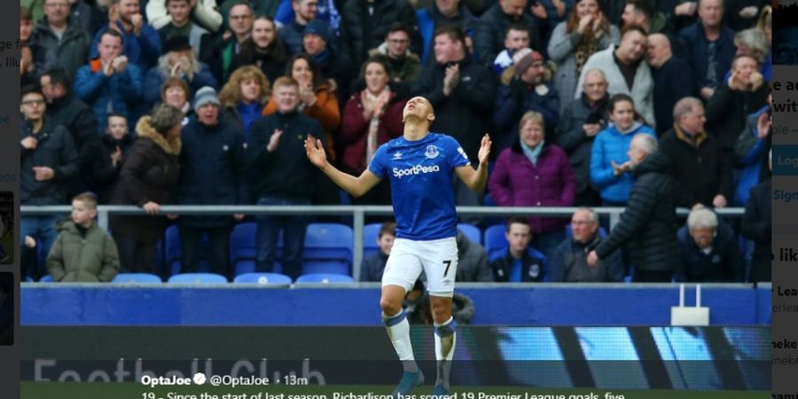 Everton Vs Chelsea - Gol Richarlison Jadi Pembeda pada Babak I