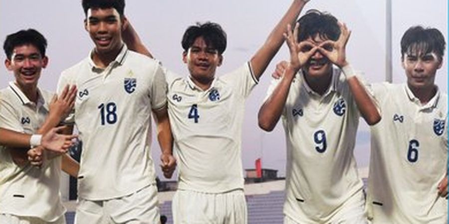 Hasil Kualifikasi Piala Asia U-17 2023 - Timnas U-17 Thailand Tumbangkan Taiwan, Hadapi Vietnam di Laga Pamungkas
