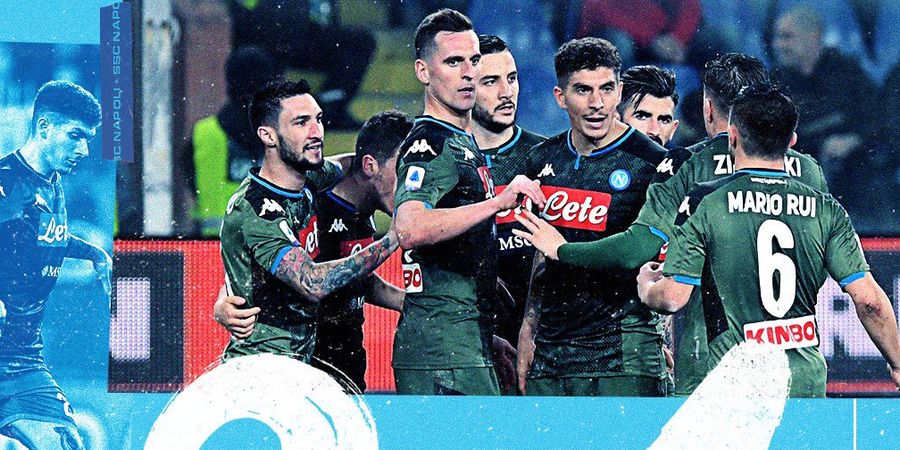 Hasil Liga Italia - Drama 6 Gol, Napoli Bungkam Sampdoria        