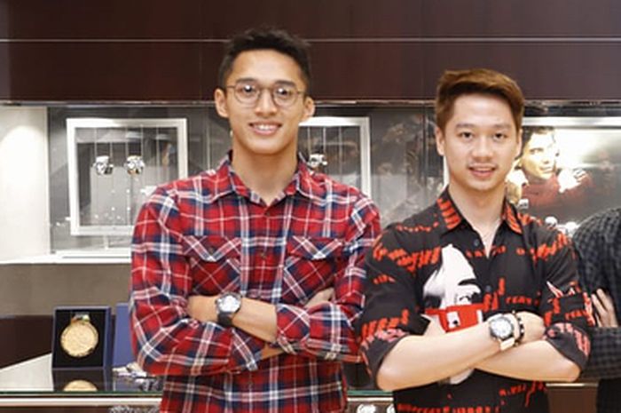 Kevin Sanjaya dan Jonatan Christie