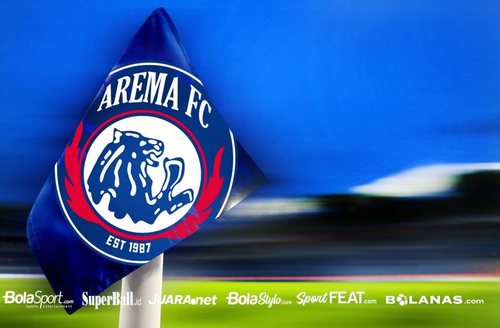 Logo Arema FC.