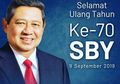 Tepat Hari Ini, SBY Rayakan Ulang Tahun ke-70 Sekaligus 10 Hari Meninggalnya Ibunda