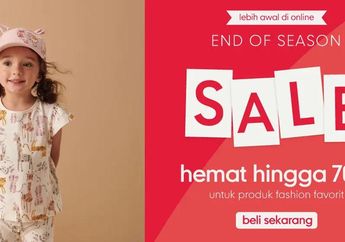 Belanja Hemat, Mothercare Tawarkan Diskon End of Season Hingga 70%
