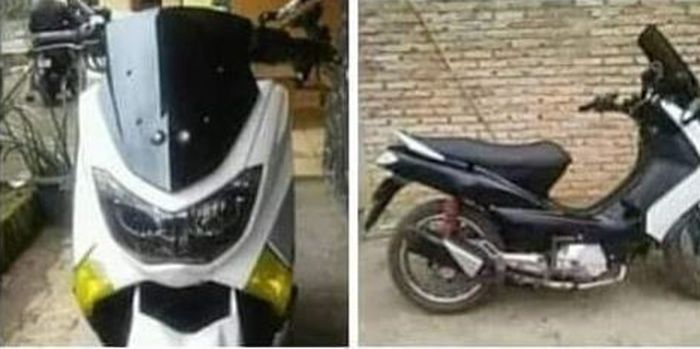 Nih, wujud asli Yamaha NMAX harga Rp 8 juta (INSTAGRAM.COM/TEAMHUJAT)