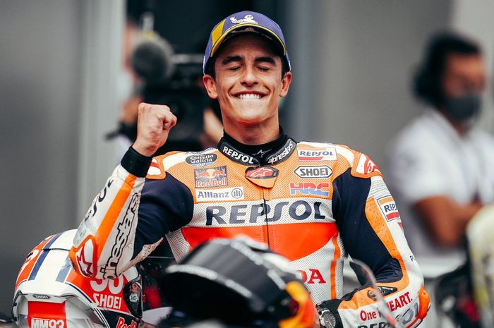 Pembalap Repsol Honda, Marc Marquez.