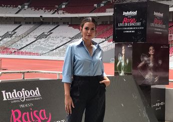 Raisa Latihan Fisik Karena Bakal Catwalk 12 Meter Saat Konser di GBK