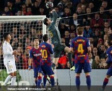 Barcelona Vs Real Madrid - Thibaut Courtois Bicara Peluang Kemenangan Real Madrid di Camp Nou dan Lionel Messi