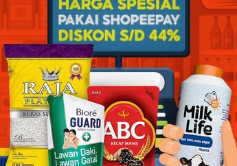Promo Hypermart Hari Ini, Belanja Bayar Pakai Shopeepay Diskon 44%