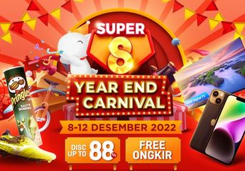 Promo JD.ID Super8 Year-End Carnival, Belanja Akhir Tahun Super Hemat