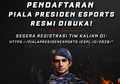 Pendaftaran Piala Presiden Esports 2020 Resmi Dibuka, Begini Caranya