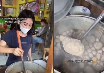 Pantas Laris Manis, Viral Wanita Cantik Jualan Mie Ayam Bakso Pinggir Jalan, Warganet Malah Curigakan Satu Hal ini