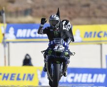 MotoGP Aragon - Maverick Vinales Sebut Ban jadi Alasan Kegagalannya