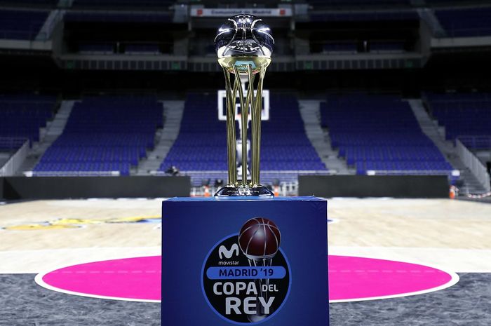 Piala Copa del Rey 2019 yang digelar di WiZink Center, Madrid, Senin (18/2/2019) WIB.