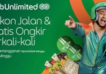 Cara Daftar Grab Unlimited, Bayar Rp1 Banjir Diskon dan Gratis Ongkir