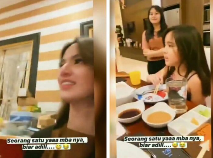 Nia ramadhani bersama buah hatinya