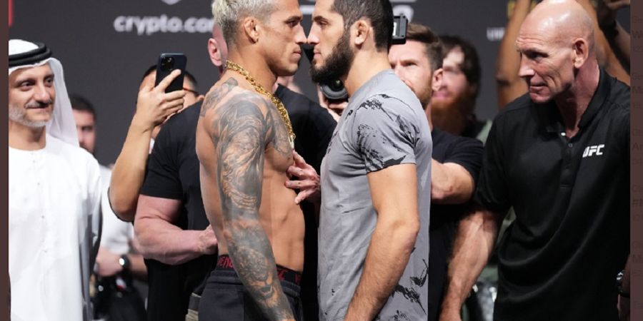 UFC 294 - Islam Makhachev Balas Tudingan Charles Oliveira soal Tempat Tanding yang Berat Sebelah