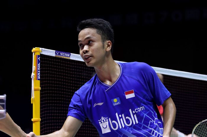 Pebulu tangkis tunggal Indonesia, Anthony Sinisuka Ginting.