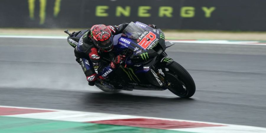 Hasil FP1 MotoGP Algarve 2021 - Quartararo Tercepat, Rossi Paling Belakang