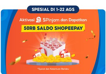 Cara Dapat Uang dari Shopeepay, Cukup Aktifkan SPinjam Dapat Rp50 Ribu