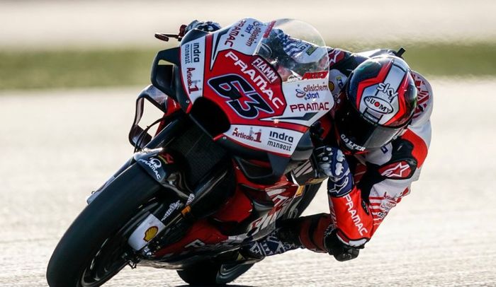 Pembalap tim Alma Pramac Racing, Francesco Bagnaia 