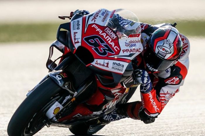 Pembalap tim Alma Pramac Racing, Francesco Bagnaia 