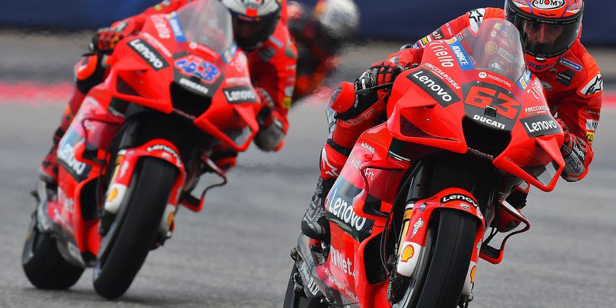 MotoGP Algarve 2021 - Bagnaia Gagal Juara, Duo Ducati Pecah Tujuan