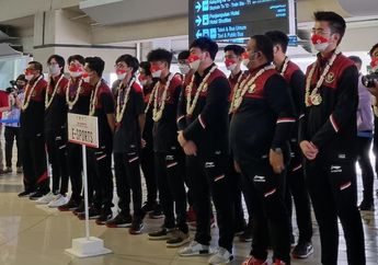Raih 2 Medali di 2 Kategori, Timnas PUBGM Indonesia Tiba di Tanah Air