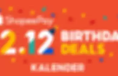 Catat promo dalam kalender Shopeepay 12.12 Birthday Deals