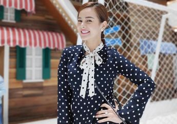 Sempat Jadi Pacar Gading Marten, Intip Manis dan Modisnya Astrid Tiar dalam Balutan Busana dengan Nuansa Warna Oranye