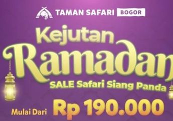 Promo Taman Safari Bulan Ramadan, Nikmati Beragam Wahana Mulai dari Rp190 Ribu