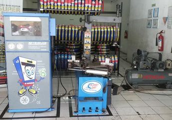 Isi Angin Ban Motor Pakai Nitrogen, Memang Apa Kelebihannya?
