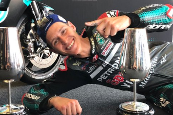 Pembalap Petronas Yamaha SRT, Fabio Quartararo