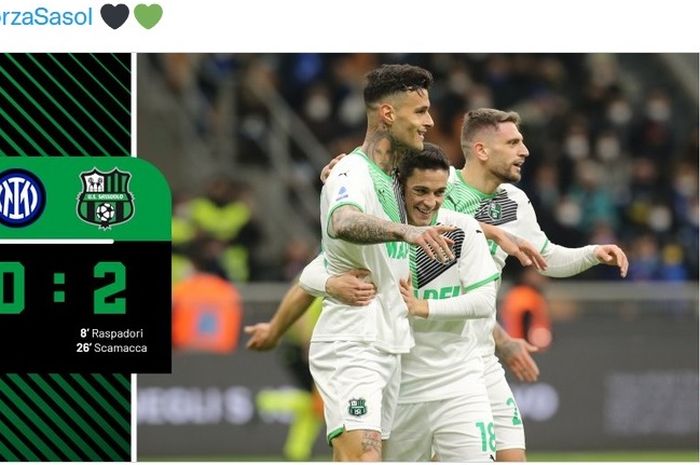 Pelatih Sassuolo, Alessio Dionisi, membeberkan rahasia timnya berhasil jadi pembunuh raksasa Serie A seperti Juventus, AC Milan, dan Inter Milan.