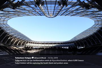 Minggu Depan Stadion Mahal Tottenham Hotspur Siap Diresmikan Bolastylo Bolasport Com