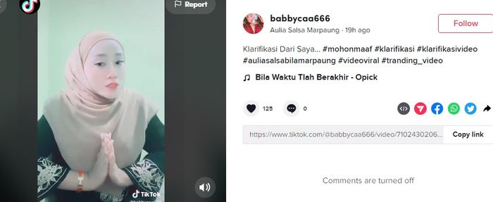 Viral Video Wanita Berhijab Pamerkan Belahan Dada hingga Tuai Protes